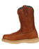 Image #3 - Georgia Men's Farm & Ranch Wellington Work Boots, Gold, hi-res