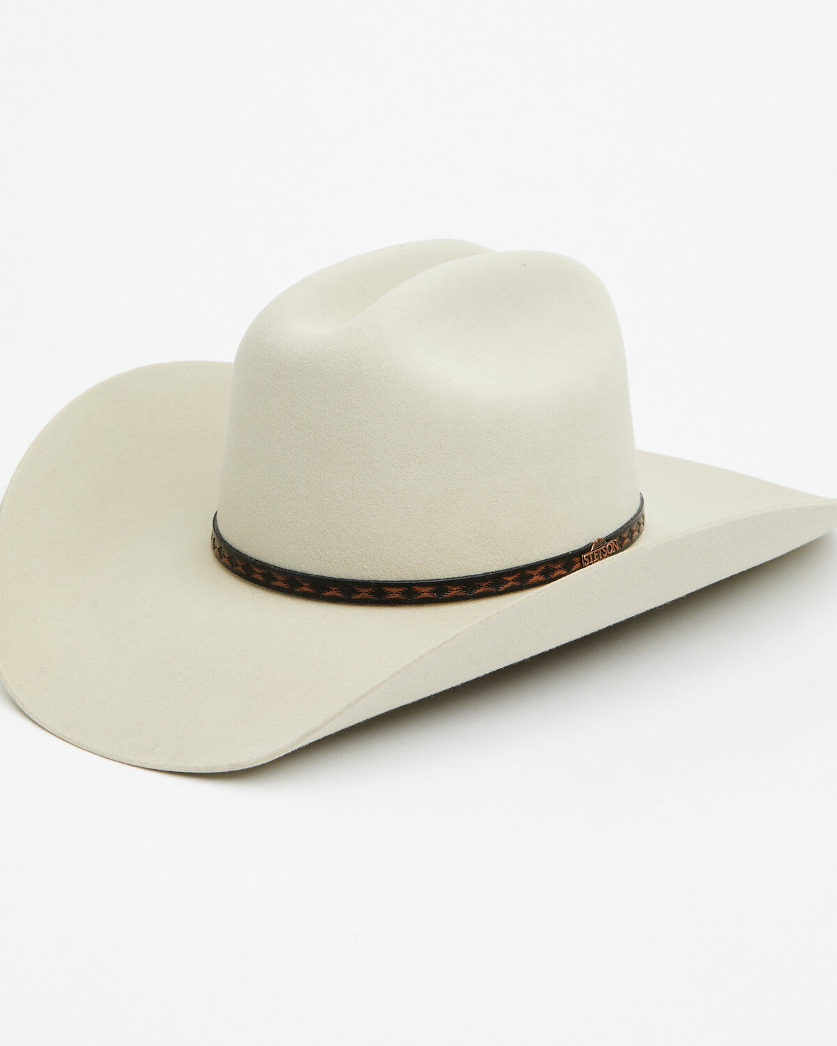 Image #1 - Stetson The Medalist Felt Cowboy Hat, Silver, hi-res