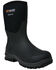 Image #1 - Dryshod Men's Legend MXT Rubber Boots - Soft Toe, Black, hi-res