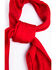 Image #2 - Cody James Men's Red Silk Jacquard Scarf, Red, hi-res