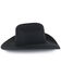 Image #4 - Cody James&reg; Men's Denton 3X Low Cattleman 4" Pro Rodeo Wool Hat, Black, hi-res