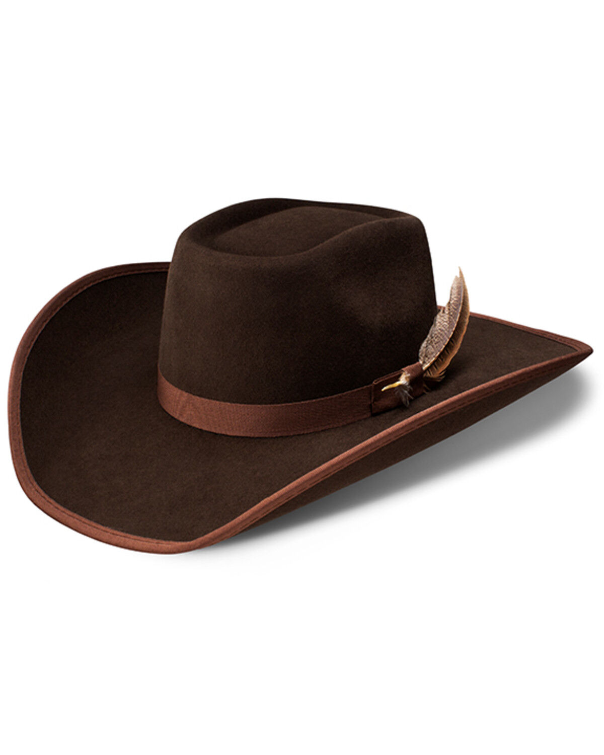 Image #1 - Resistol Kids' Holt Jr. Wool Felt Cowboy Hat, No Color, hi-res