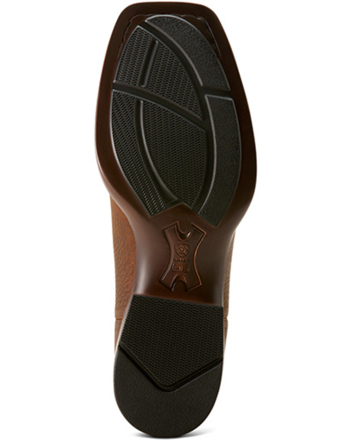 Image #5 - Ariat Men's Booker Ultra Chelsea Boots - Broad Square Toe, Brown, hi-res