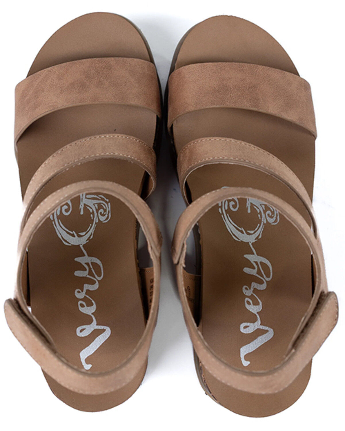 Image #3 - Very G Women's Verde Trail Wedge Sandals, Nude, hi-res