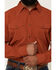 Image #3 - RANK 45&reg; Men's RODEOTEK&trade; 2.0 Remming Solid Long Sleeve Stretch Performance Shirt, Rust Copper, hi-res