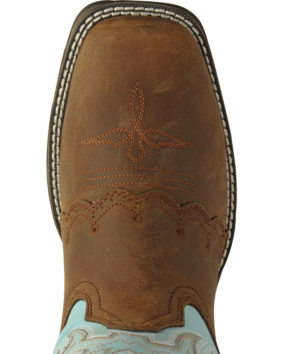 Image #7 - Durango Women's Flirt Western Boots, Bay Apache, hi-res