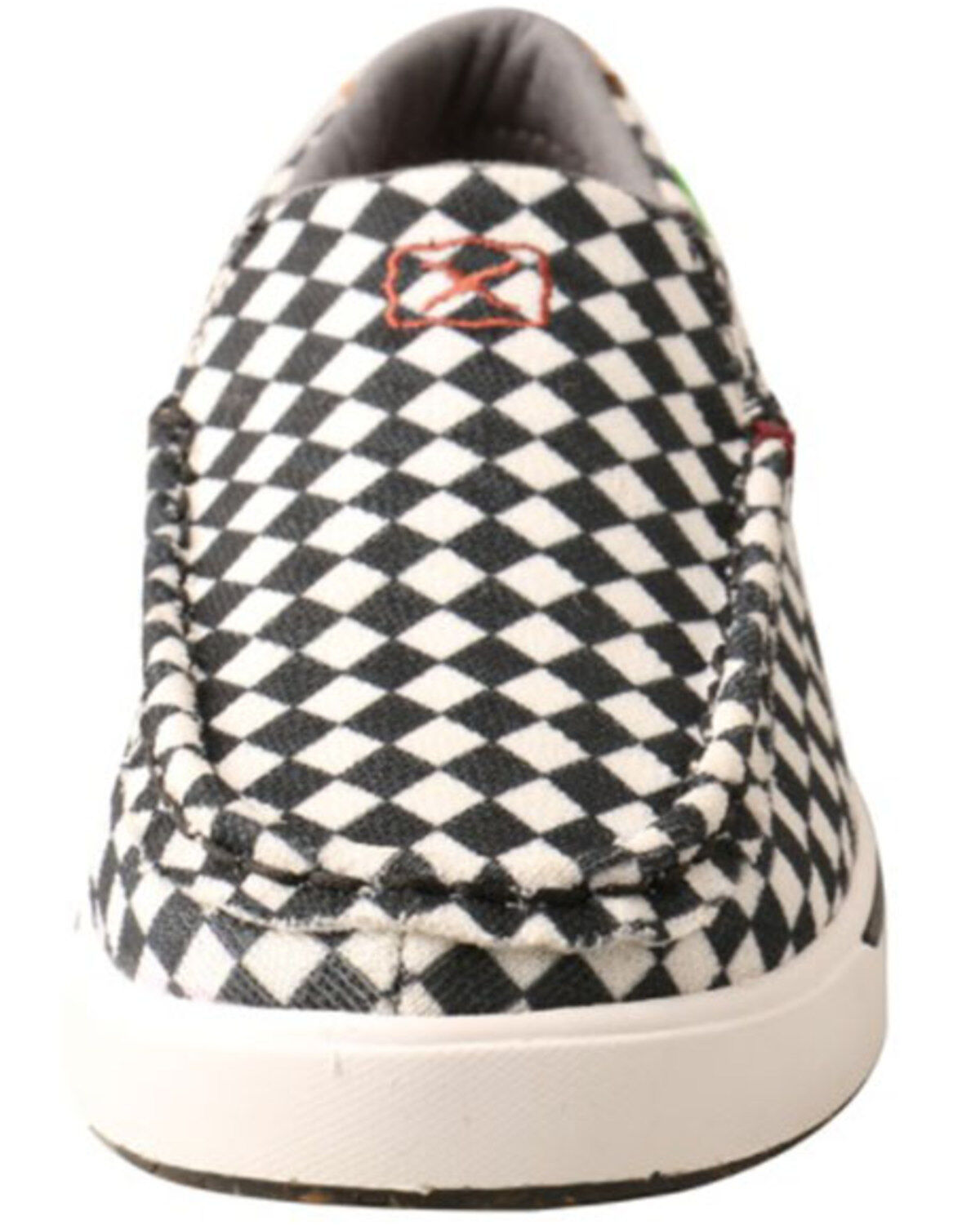 Image #4 - Twisted X Kid's Kicks Casual Shoes - Moc Toe, Black, hi-res