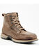 Image #1 - Cody James Men's 6.5" Xero Lite Lace-Up Moc Work Boots - Composite Toe, Bark, hi-res