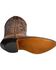 Image #5 - Abilene Women's 11" Tooled Inlay Western Boots, Brown, hi-res