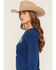 Image #2 - Shyanne Women's America 250 Dear America Long Sleeve Graphic Tee, Navy, hi-res