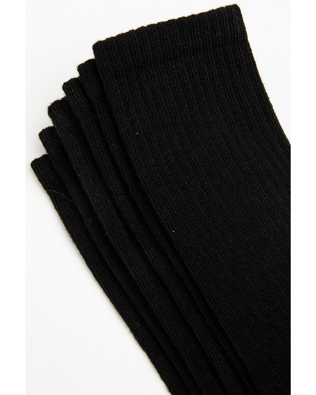 Image #3 - Boot Barn Boys' Over The Calf Socks - 3 Pack, Black, hi-res