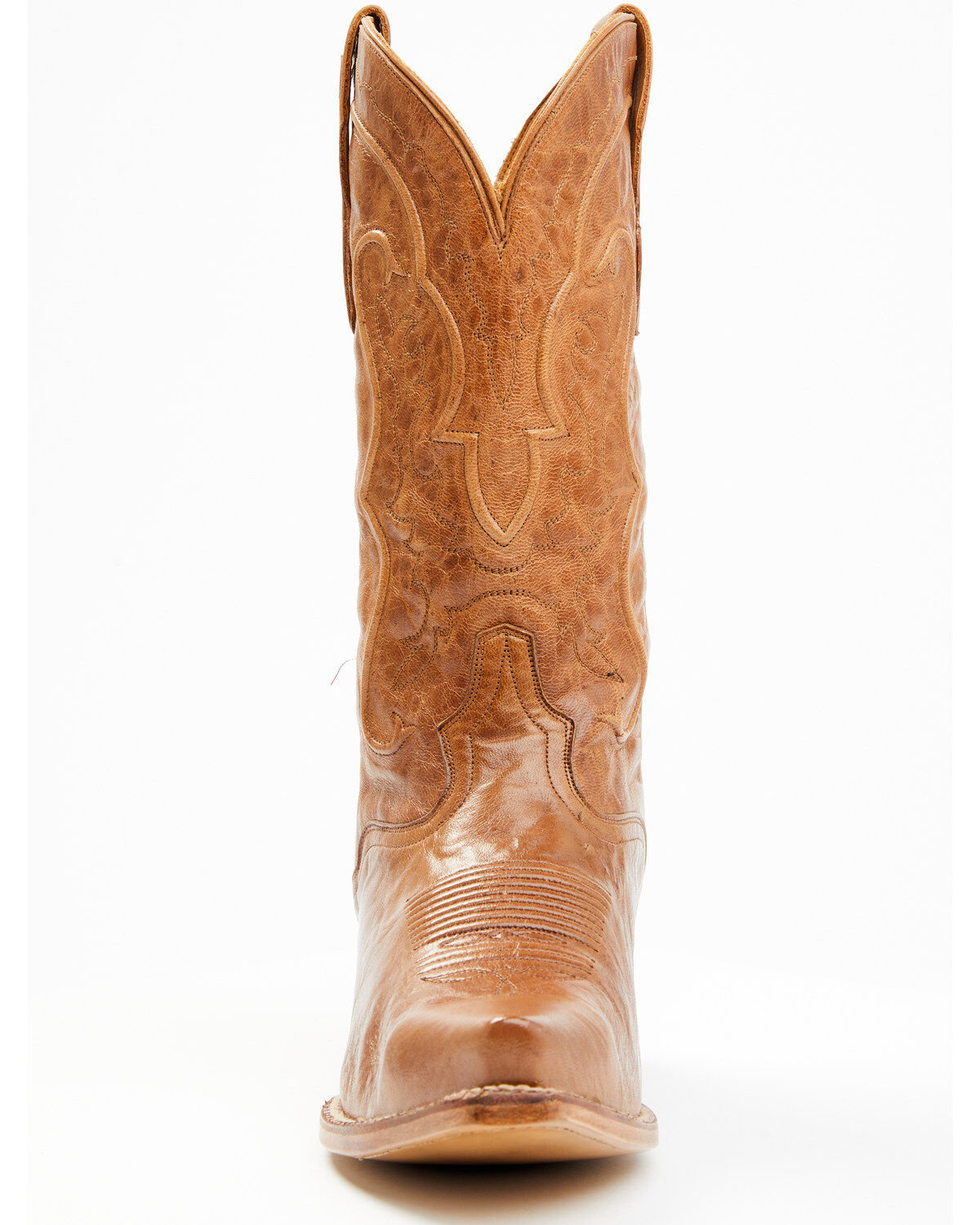 Image #4 - El Dorado Men's 13" Western Boots - Snip Toe, Tan, hi-res