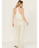 Image #3 - Wonderwest Women's Birch High Rise Studded Slim Bootcut Rigid-Like Stretch Denim Jeans, White, hi-res