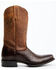 Image #2 - Moonshine Spirit&reg; Men's Madison Brown Printed Leather Western Boots - Square Toe, Brown, hi-res