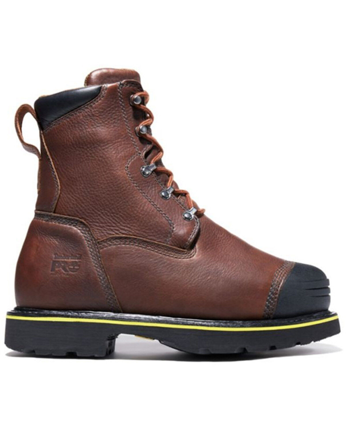Image #2 - Timberland PRO Men's Bannack Met Guard Lace Work Boot - Alloy Safety Toe, Brown, hi-res