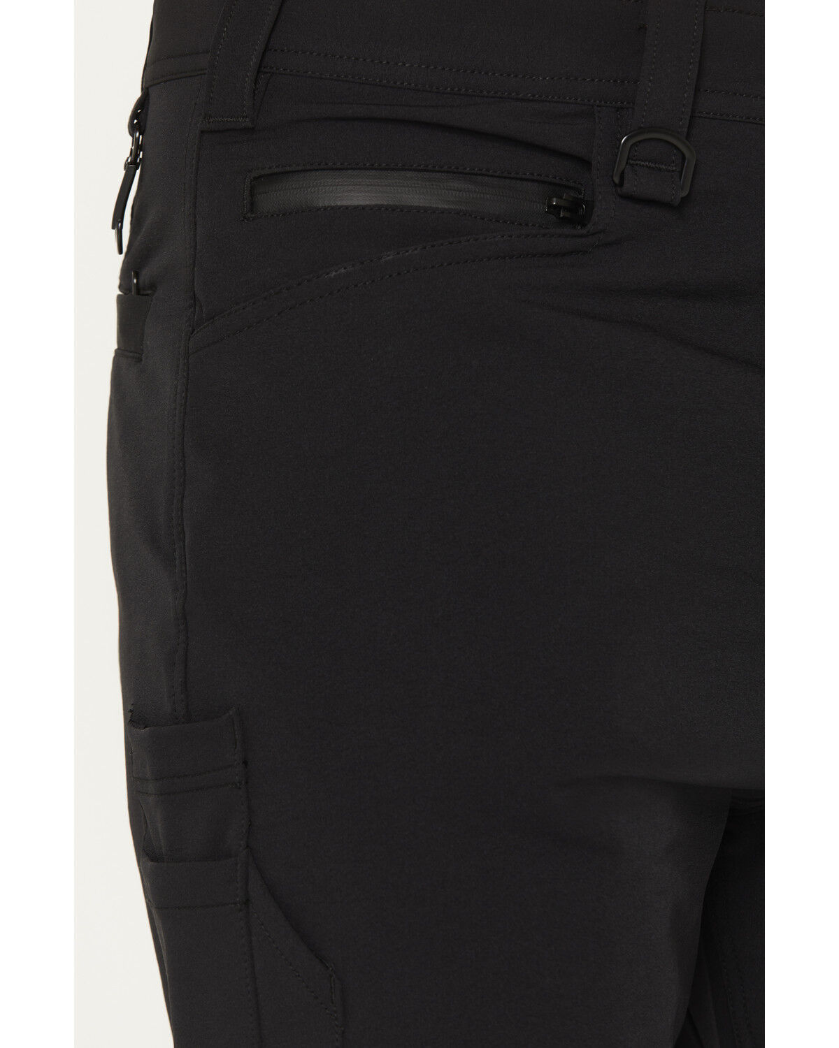 Image #2 - Thorogood Men's Infinity DWR Soft Shell Relaxed Straight Stretch Work Pants - Big, Black, hi-res