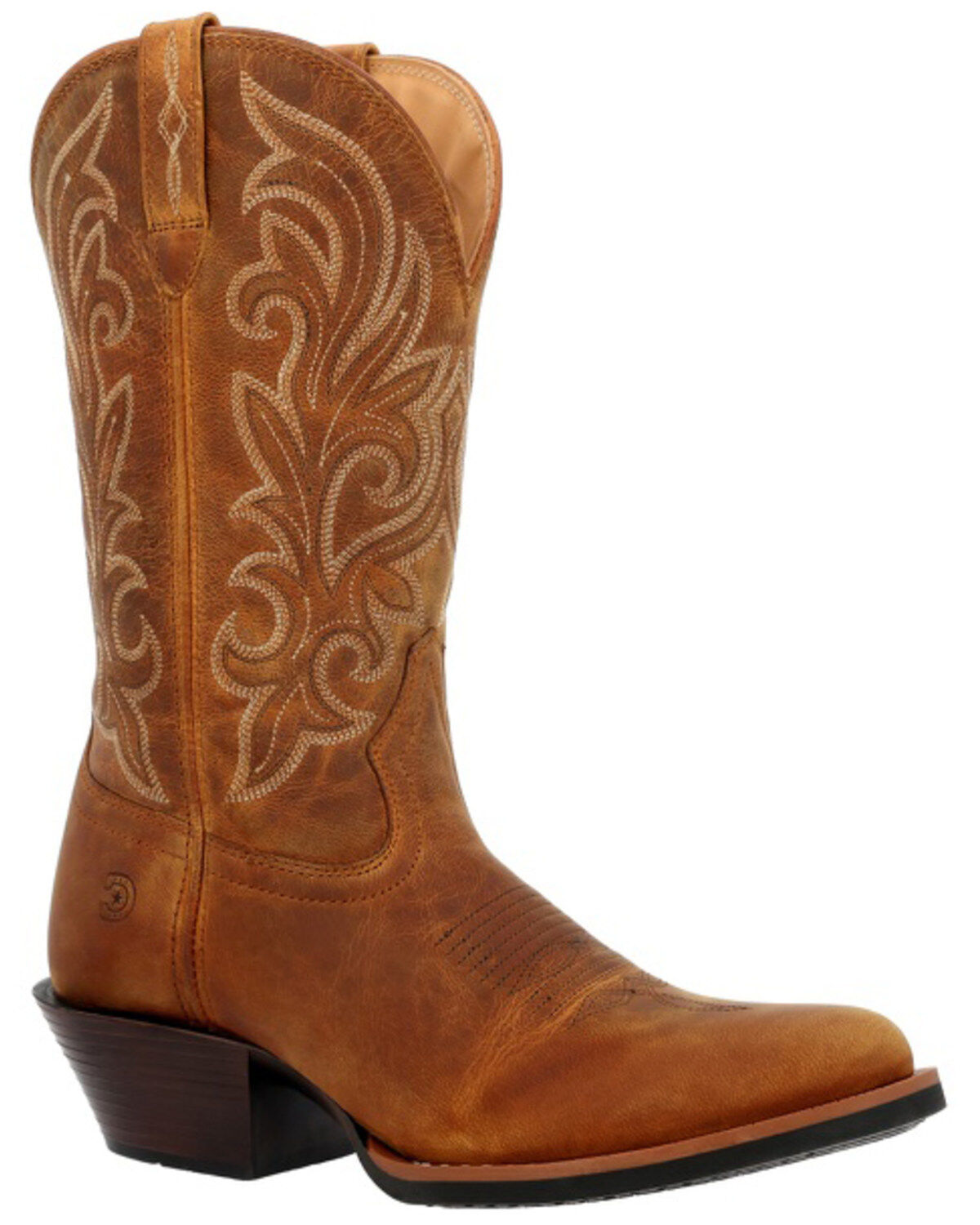 Image #1 - Durango Women's Shyloh Western Boots - Round Toe, Caramel, hi-res