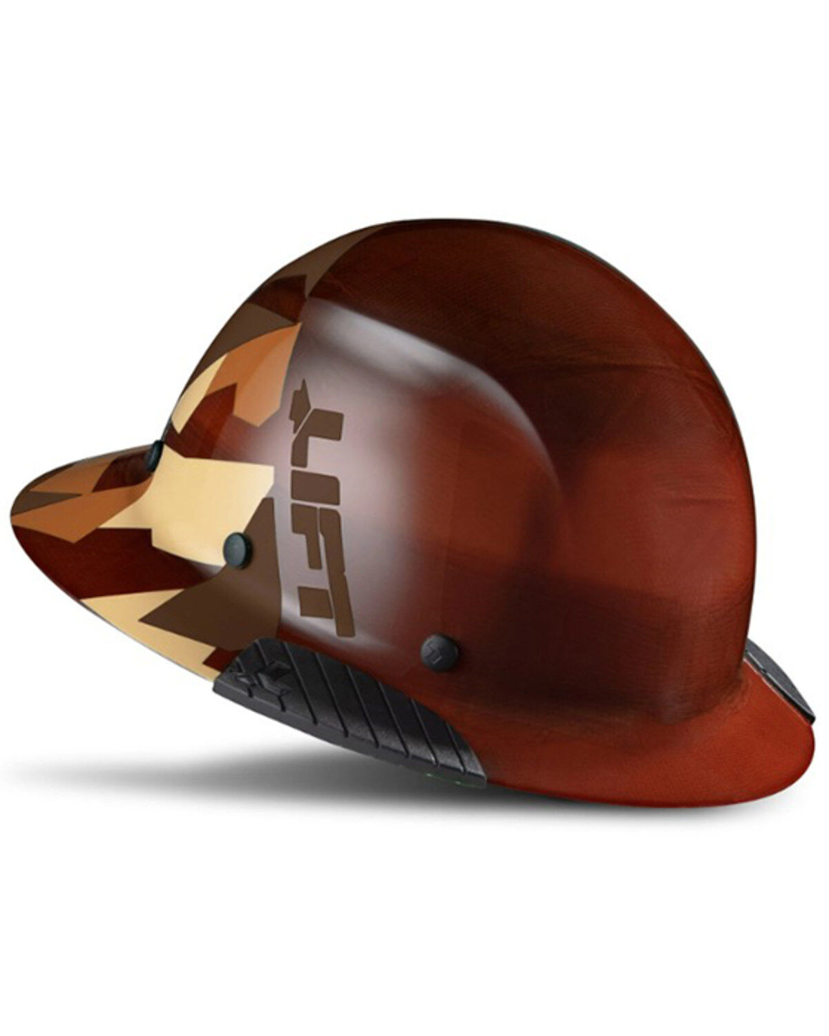 Image #1 - Lift Safety Dax Fifty/50 ANSI-G, TYPE 1 Full Brim Hard Hat, Brown, hi-res