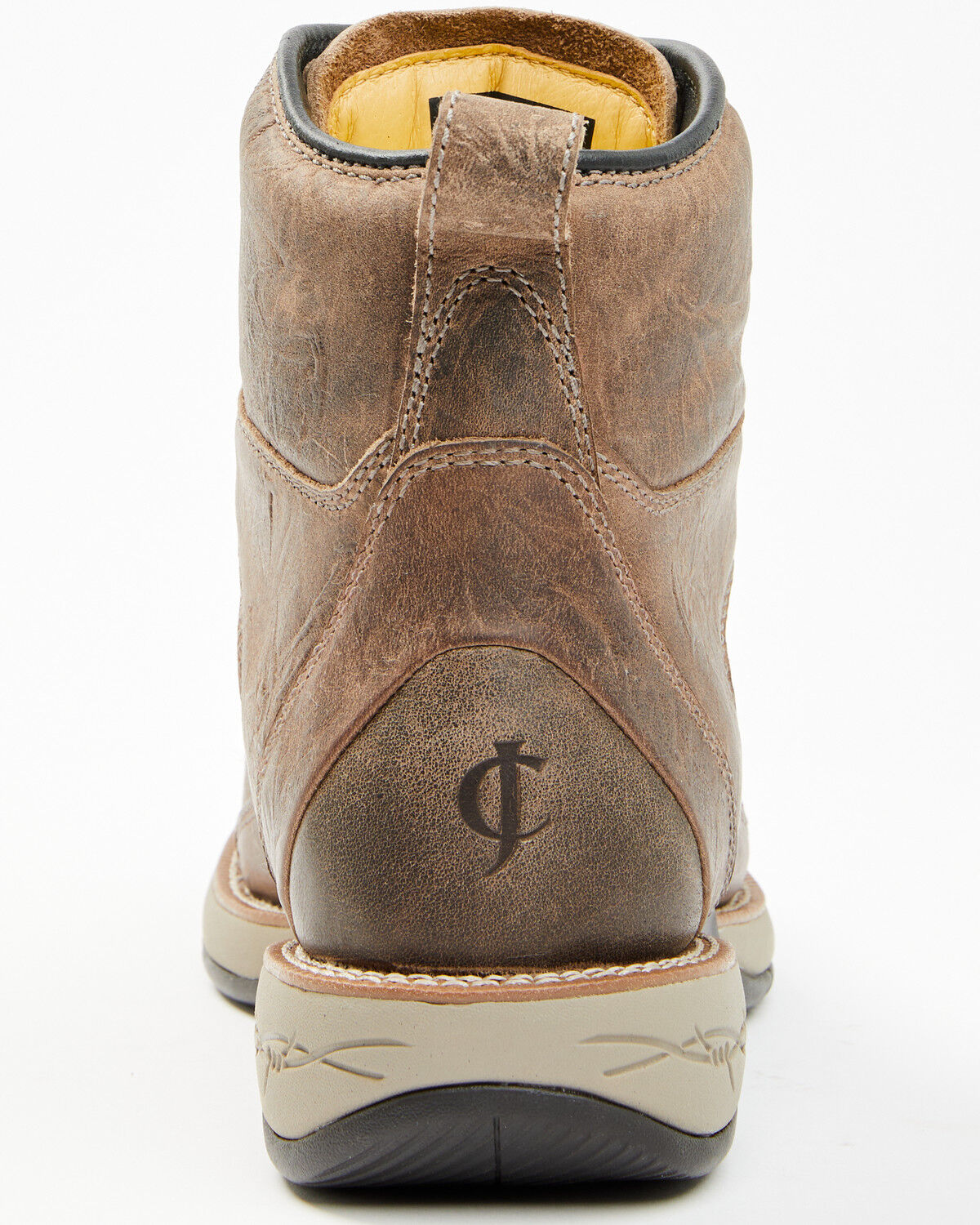 Image #5 - Cody James Men's 6.5" Xero Lite Lace-Up Moc Work Boots - Composite Toe, Bark, hi-res
