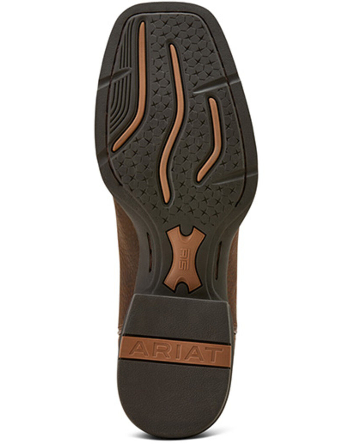 Image #5 - Ariat Men's Sport Outdoor Performance Western Boots - Broad Square Toe, Brown, hi-res