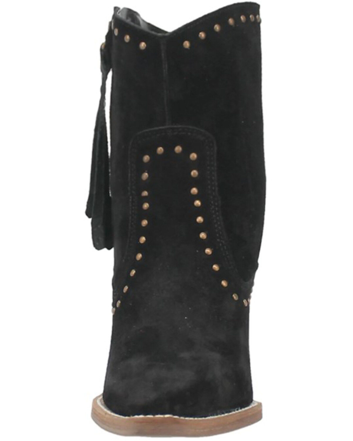 Image #4 - Dingo Women's Classy N Sassy Western Booties - Snip Toe, Black, hi-res