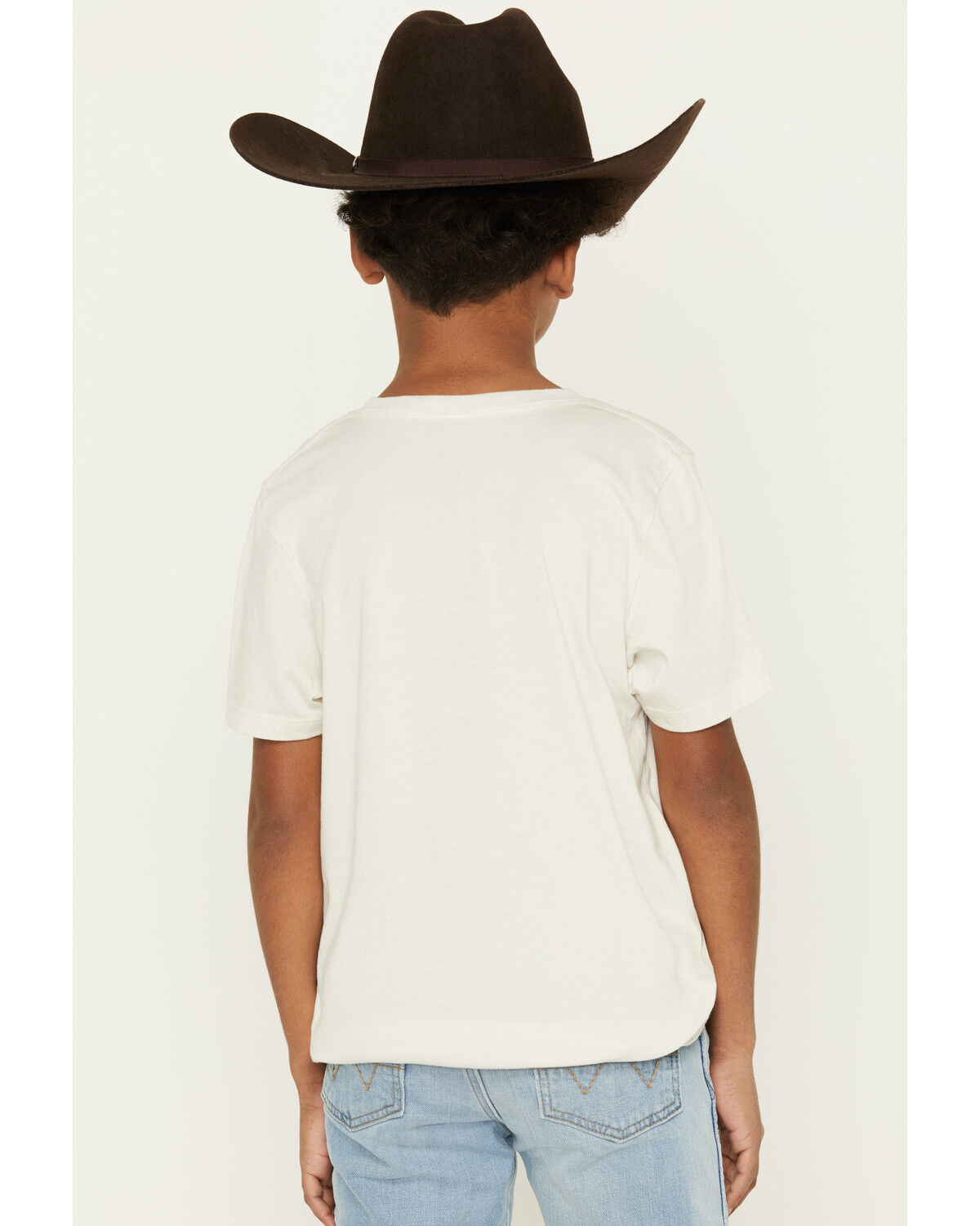 Image #4 - RANK 45&reg; Boys' Bull Rider Short Sleeve Graphic T-Shirt, Natural, hi-res