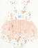 Image #1 - Angel Dear Infant Girls' Boot Barn Exclusive Boots Tutu Tank Onsie, White, hi-res