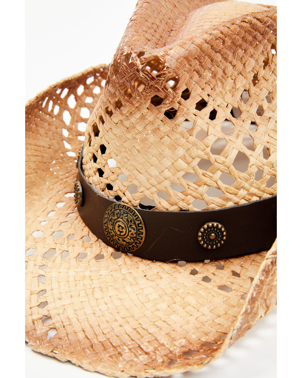 Image #2 - Shyanne Women's Diamond Jim Straw Cowboy Hat, Natural, hi-res