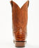 Image #5 - Cody James Black 1978&reg; Men's Mason Exotic Caiman Belly Western Boots - Square Toe, Cognac, hi-res