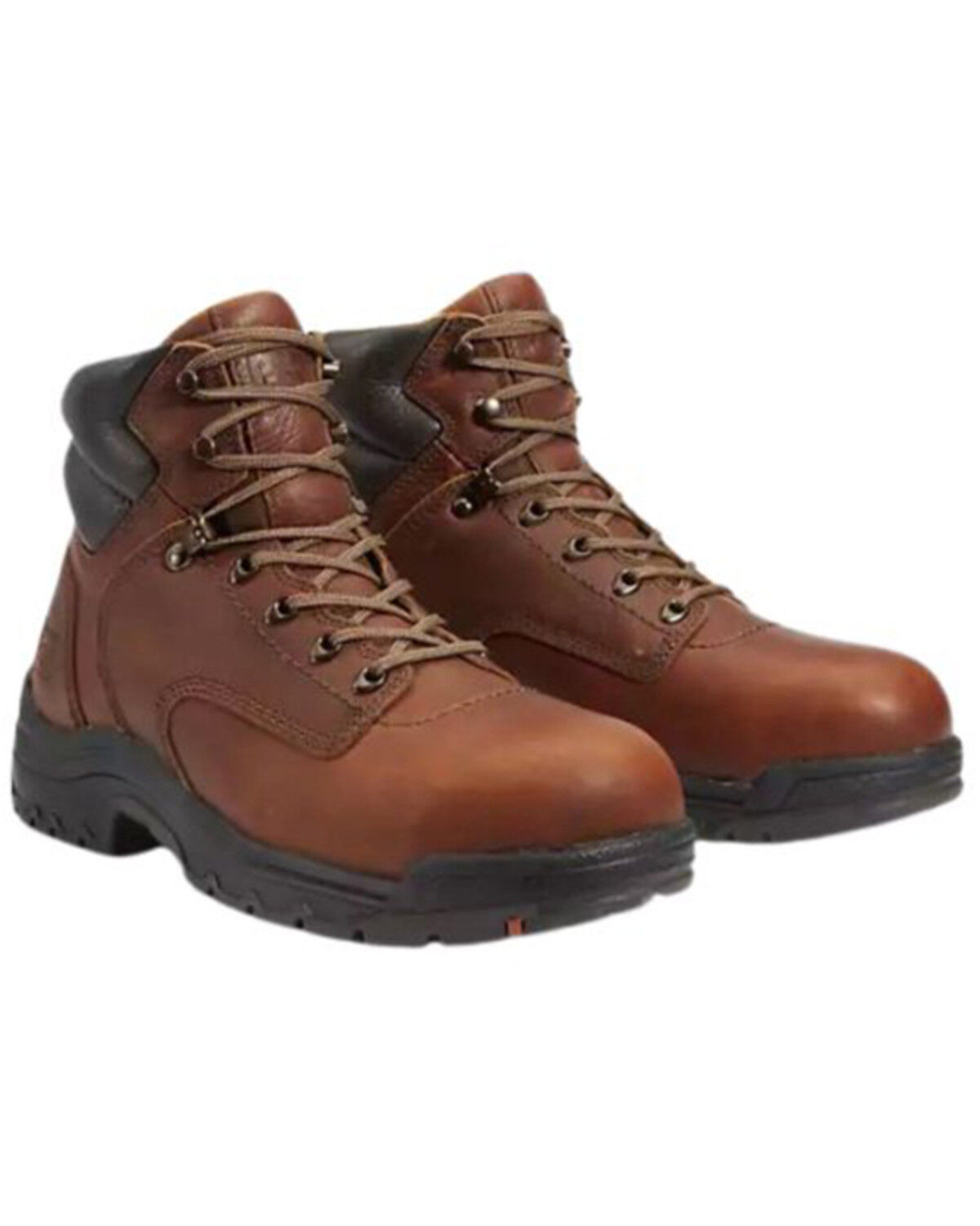 Image #1 - Timberland Men's 6" TiTAN Work Boots - Alloy Toe, Brown, hi-res