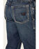 Image #3 - Ariat Men's FR M4 Boundary Medium Wash Low Rise Relaxed Bootcut Work Jeans - Big, Bronze, hi-res
