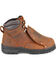 Image #2 - Carolina Men's 6" External Metguard Work Boots, Brown, hi-res