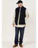 Image #2 - Hawx Men's FR Solid Zip-Front Insulated Work Vest, Navy, hi-res