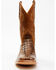 Image #4 - Cody James Men's Exotic Caiman Tail Skin Western Boots - Broad Square Toe, Brown, hi-res