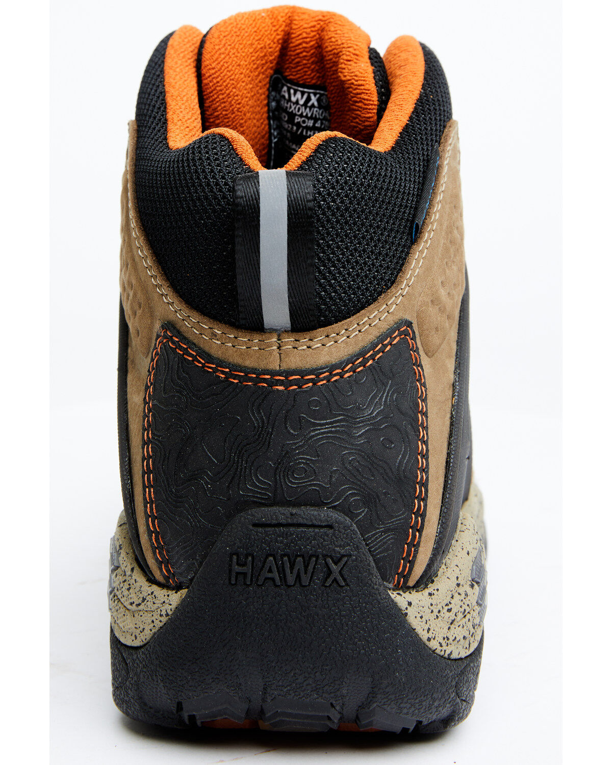 Image #5 - Hawx Men's 5" Talon 2 Deep Taupe Waterproof Lace-Up Hiking Work Boots - Soft Toe, Taupe, hi-res
