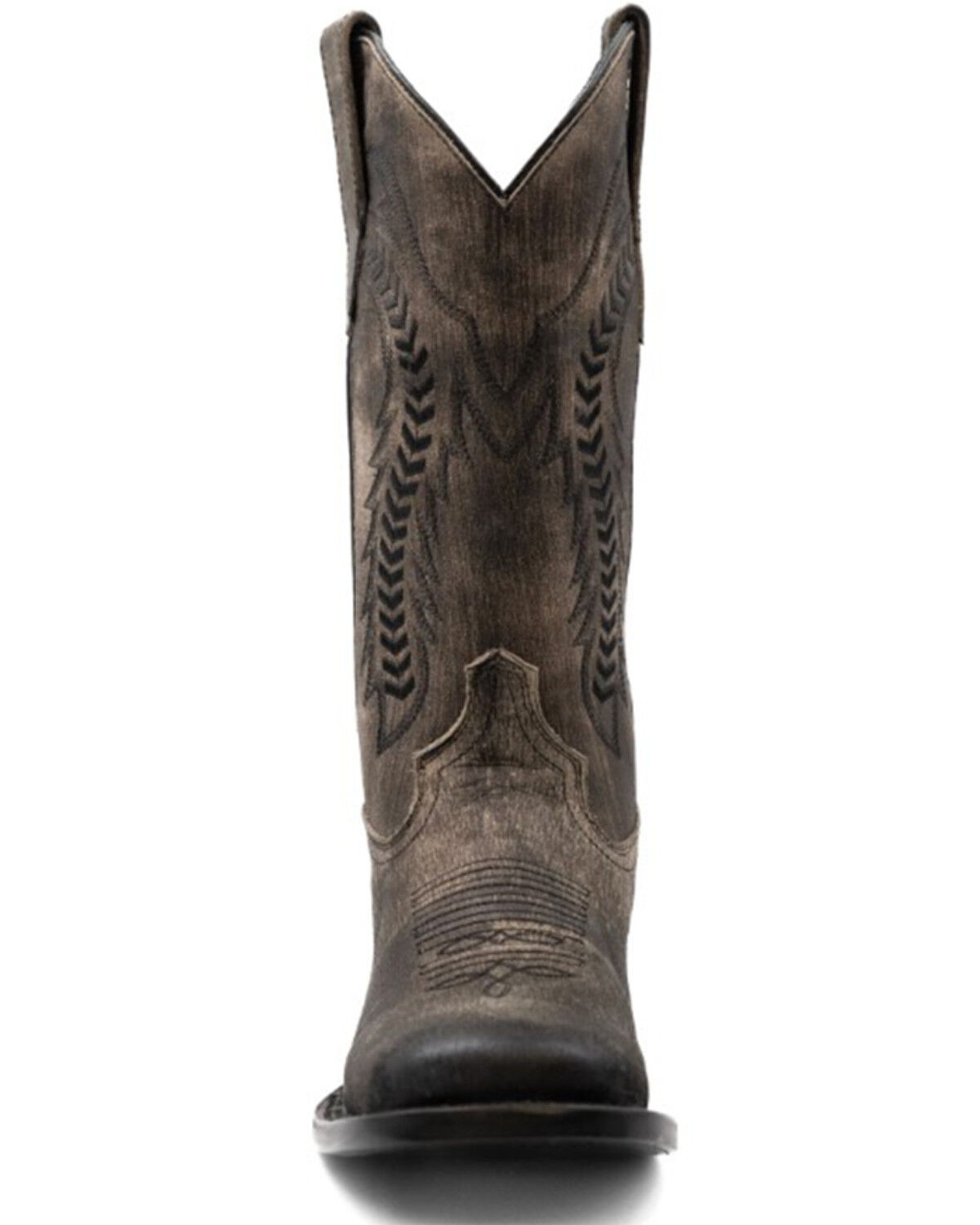 Image #4 - Ferrini Men's Ashton Tall Western Boots - Broad Square Toe, Brown, hi-res