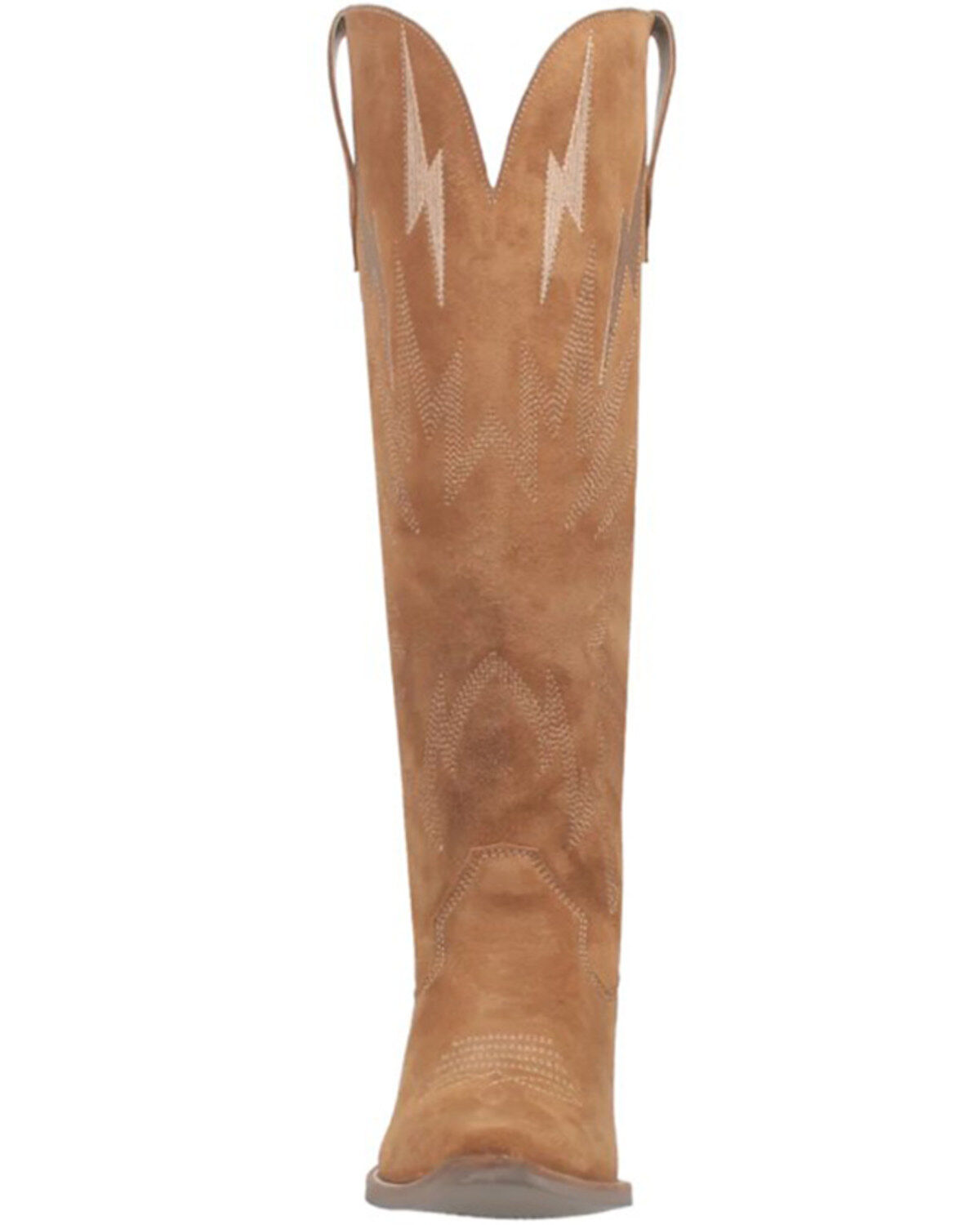 Image #4 - Dingo Women's Thunder Road Western Performance Boots - Snip Toe, Camel, hi-res