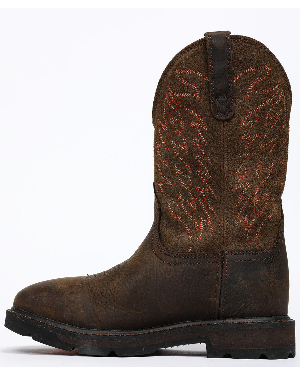 Image #3 - Ariat Men's Groundbreaker H20 Boots - Soft Toe, Dark Brown, hi-res