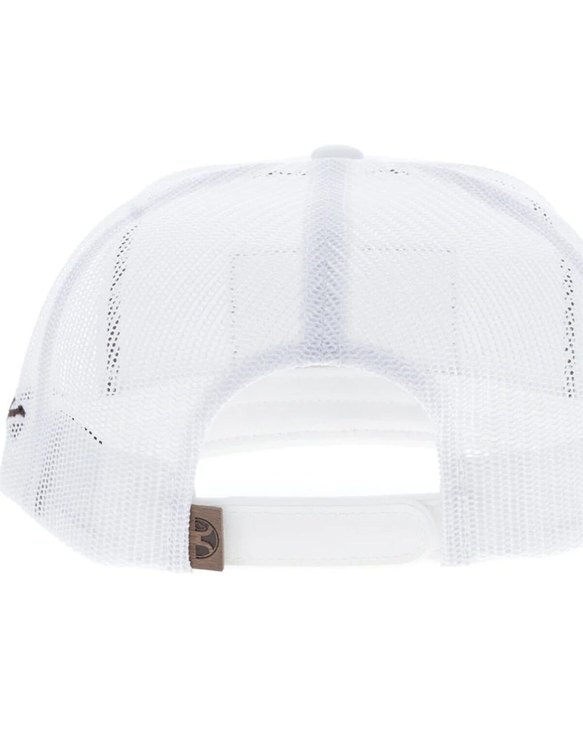 Image #2 - Hooey Men's Liberty Roper Trucker Cap, White, hi-res