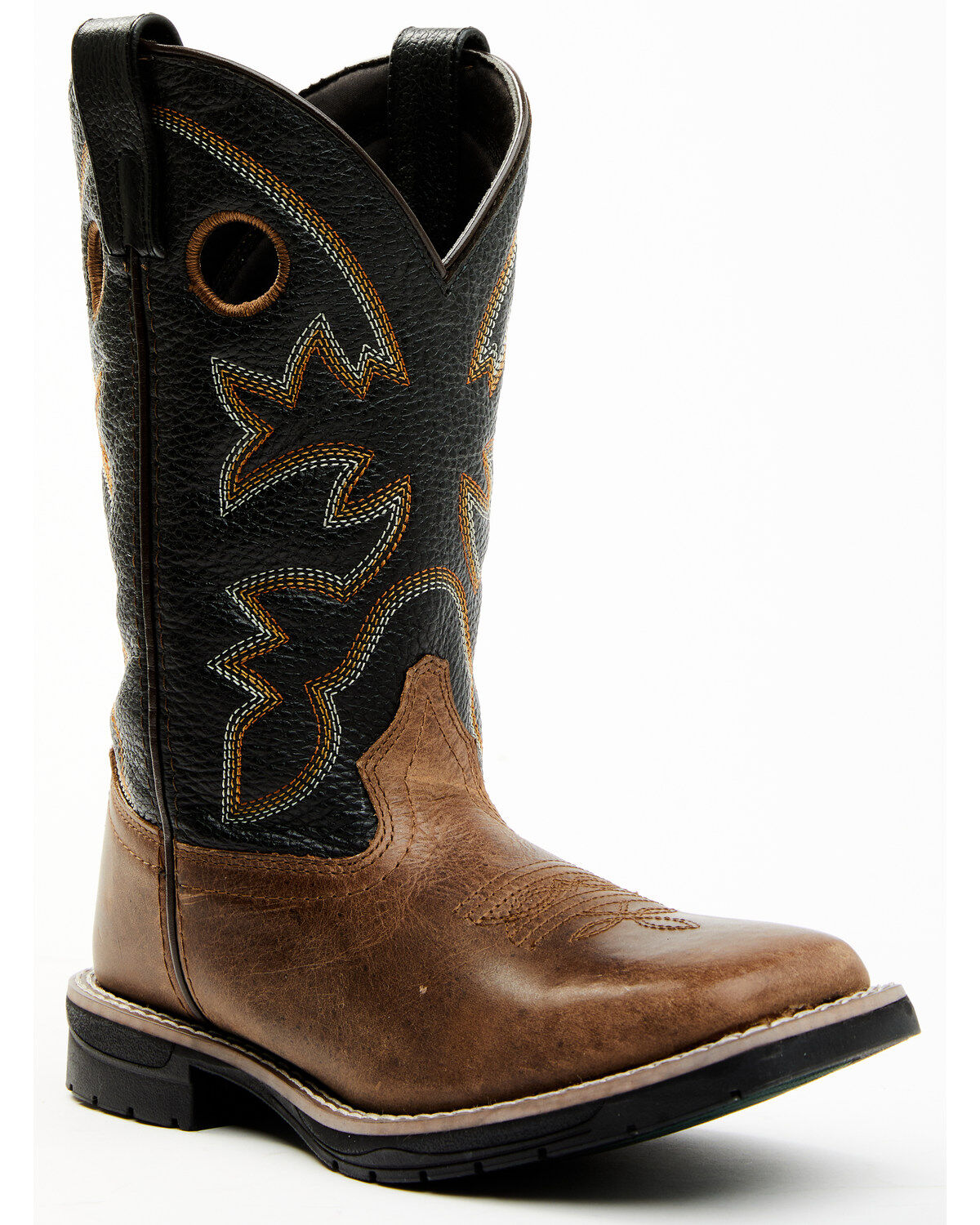 Image #1 - Cody James Little Boys' Knox Western Boots - Broad Square Toe, Tan, hi-res