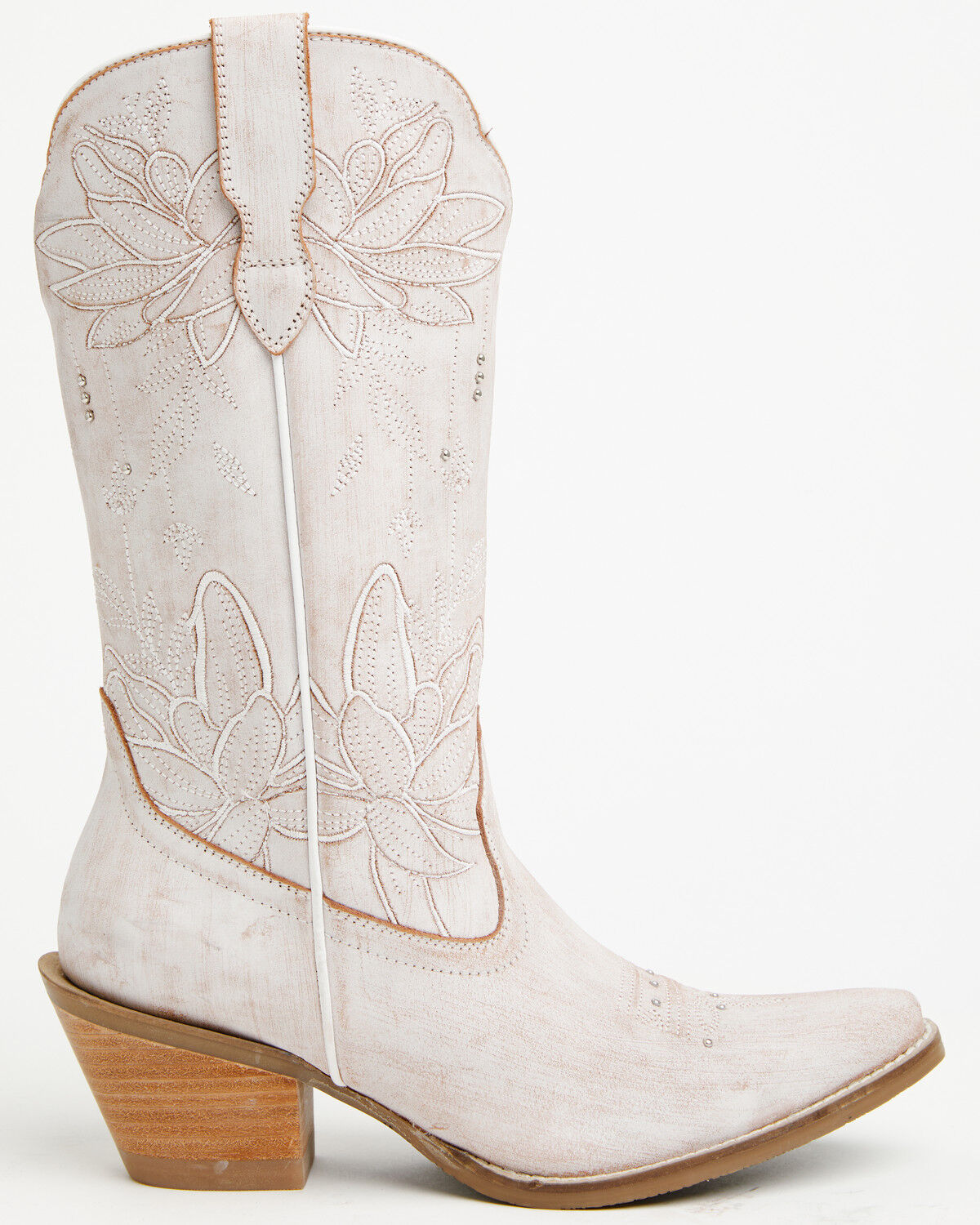 Image #2 - Shyanne Women's Toba Western Boots - Snip Toe, White, hi-res
