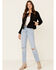 Image #2 - Scully Women's Faux Shearling Leather Jacket, Black, hi-res