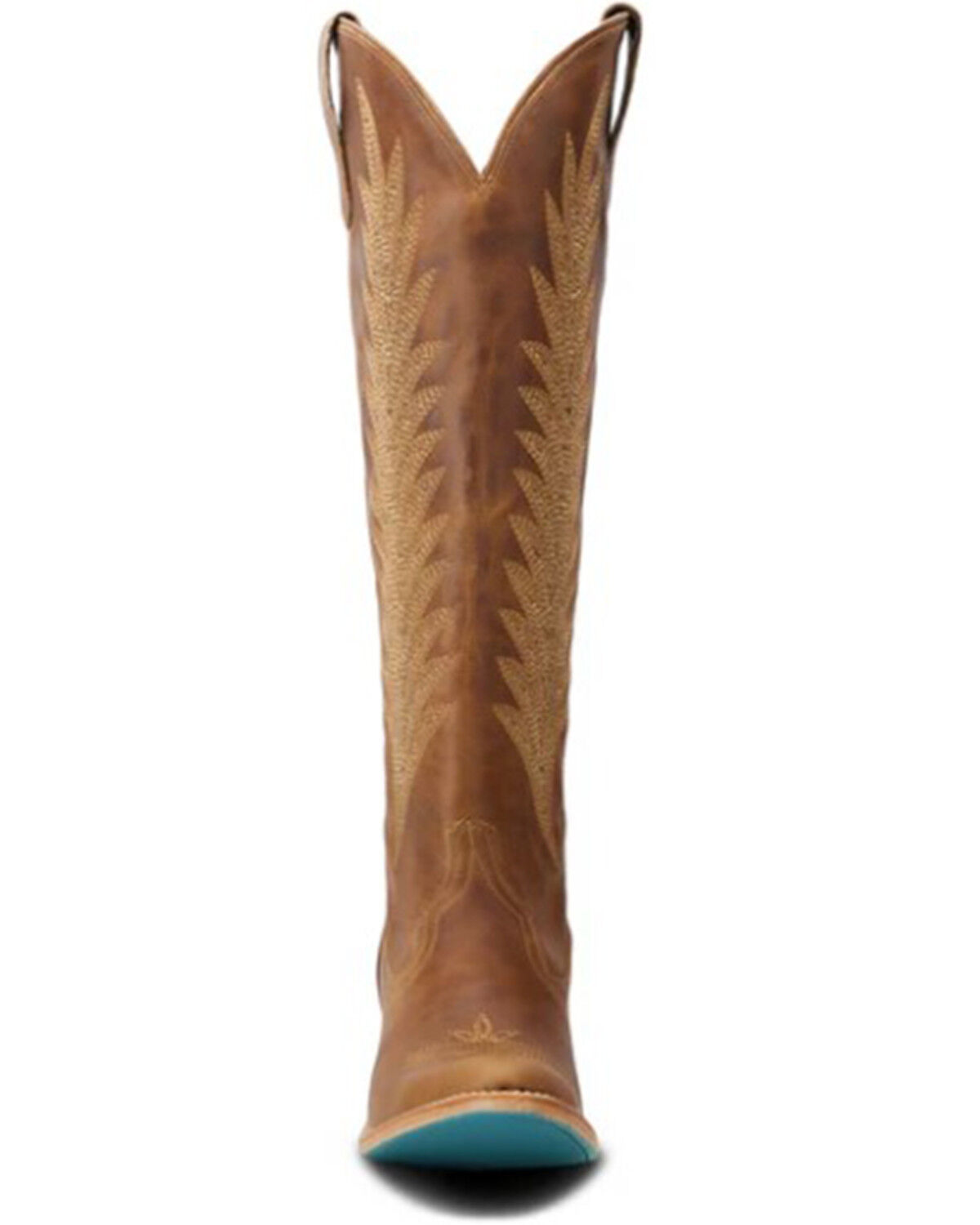 Image #4 - Lane Women's Jentry Knee High Western Boots - Round Toe, Brown, hi-res