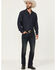 Image #1 - Cody James Black 1978&reg; Men's Jericho Wash Tyler Slim Straight Stretch Denim Jeans, Dark Wash, hi-res