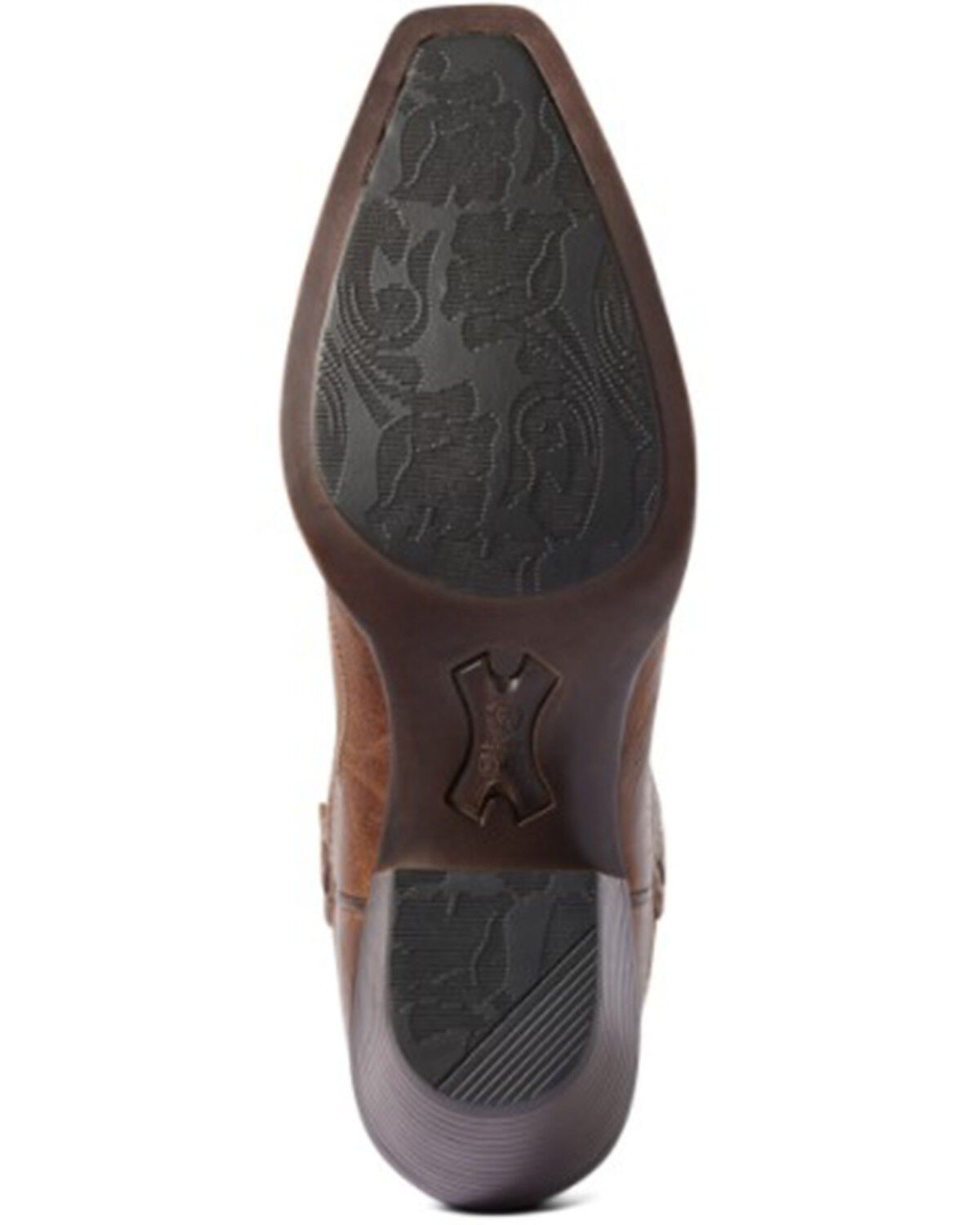 Image #5 - Ariat Women's Heritage D Stretch Fit Western Boot - Snip Toe, Brown, hi-res
