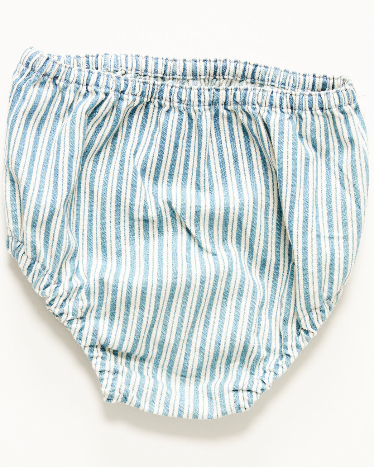 Image #4 - Wrangler Infant Girls' Striped Short Sleeve Denim Dress - 2 Piece, , hi-res