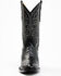 Image #5 - Cody James Men's Exotic Ostrich Leg Western Boots - Round Toe, Black, hi-res