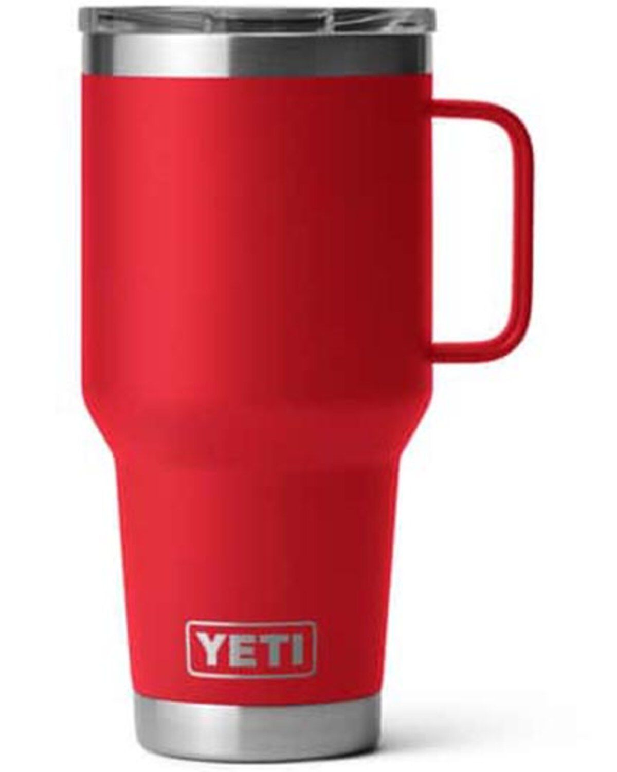Image #1 - YETI Rambler&reg; Stronghold&trade; Lid 30oz Travel Mug, Red, hi-res