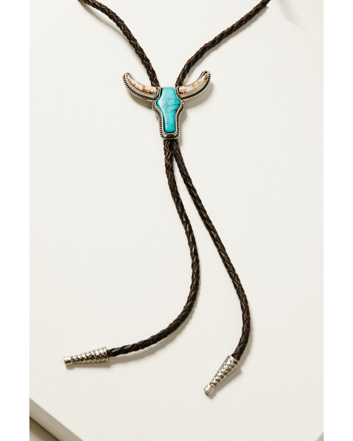 Idyllwind Women's Rochelle Leather Bolo Tie, Brown, hi-res