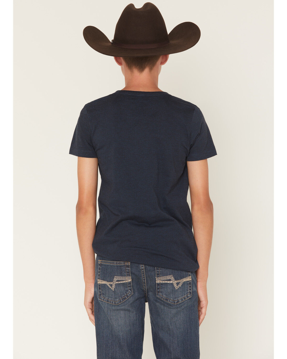Image #4 - Cody James Boys' Skull Rodeo Short Sleeve Graphic T-Shirt, Blue, hi-res
